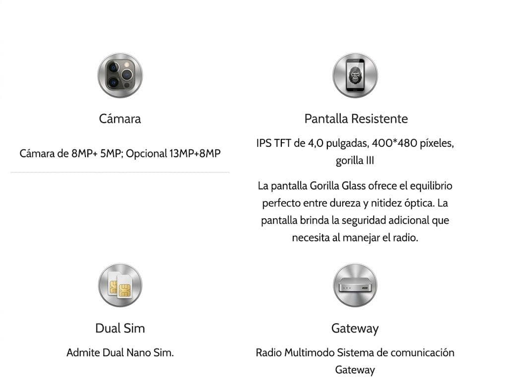 MULTI / MODE LTE + DMR EN UN SOLO RADIO